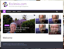 Tablet Screenshot of ecclesio.com